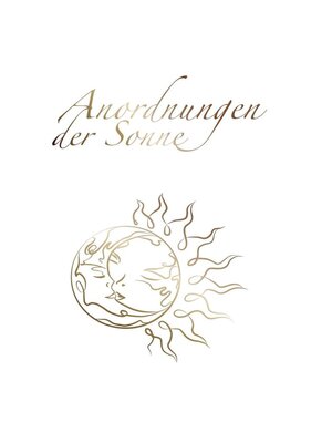 cover image of Anordnungen der Sonne